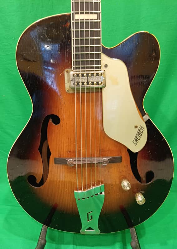 Vintage 1954 Gretsch 6190 Electromatic / later renamed Streamliner / Single Pick-Up / Hollow Body / Electric Guitar image 1