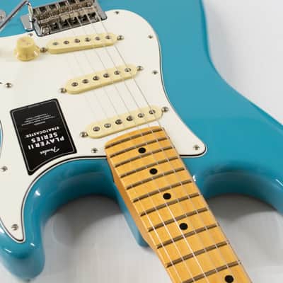 Fender Player II Stratocaster Electric Guitar - Aquatone Blue with Maple Fingerboard image 6