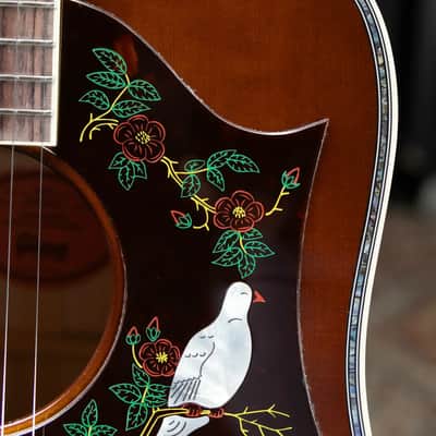 Gibson Dove Anniversary Limited Edition Acoustic/Electric Guitar - Cremona Burst with Hardshell Case image 11