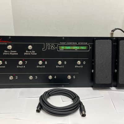 JOHNSON MILLENNIUM MILLENIUM J 12 J12 MIDI MULTI EFFECT FOOT AMP CONTROL Controller PEDAL Stereo One Fifty JM 150 JM250 250 JM150 Amp Amplifier also works with Digitech 2112 2101 Valve FX 00011191 Oct 02 image 2