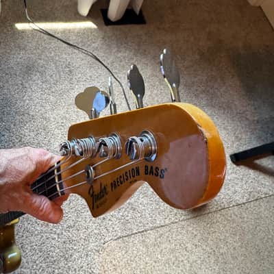 Fender Precision Bass with Rosewood Fretboard 1970 - 1983 Antigua image 14