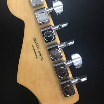 Fender ODM Custom Shop Tom DeLonge Stratocaster  Black w/ Black Competition Stripe Box Car Racer Era image 4