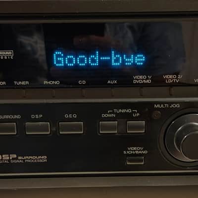Aiwa Aiwa AV-D55 Stereo Audio Video Receiver 90s - Black image 4