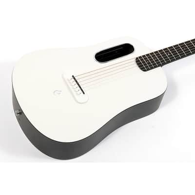 LAVA MUSIC LAVA ME play 36" Acoustic-Electric Guitar With Lite Bag - Regular Nightfall-Frost White image 3