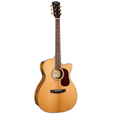 Cort Gold Series OC6 Bocote Acoustic Electric Guitar -*Case Included* 2020s - Natural Glossy image 4