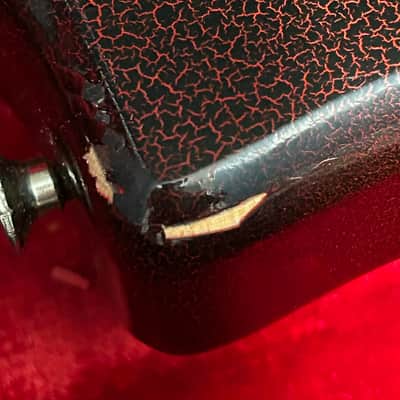 Coral Vincent Bell Electric Sitar 1967 - 1969 - Red Crackle image 6