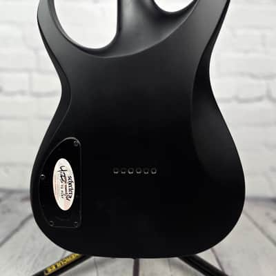Schecter KM-6 Mk-III Legacy Keith Merrow 6 String Electric Guitar Transparent White Satin image 8