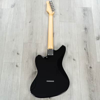 Suhr Classic JM HH Guitar, Tonepros TP6 Bridge, Indian Rosewood Fretboard, Black image 5