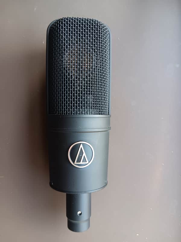 Audio-Technica AT4040 Large Diaphragm Cardioid Condenser Microphone 2010s - Black image 1