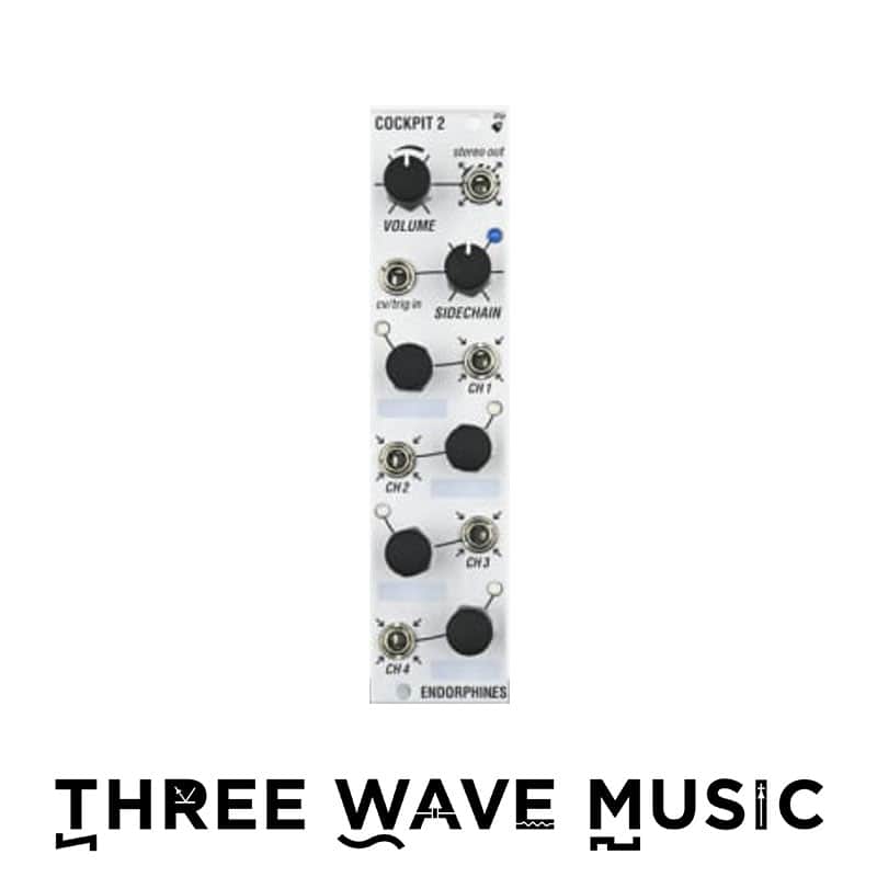 Endorphin.Es Cockpit 2 Silver 3U Module [Three Wave Music] image 1