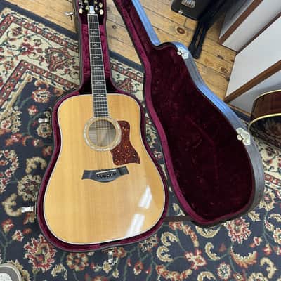 Vintage 1995 Taylor 610 Dreadnought Acoustic Guitar – Natural image 4