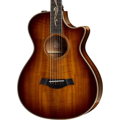 Taylor K22ce 12-Fret Hawaiian Koa Top Shaded Edgeburst w/case image 2