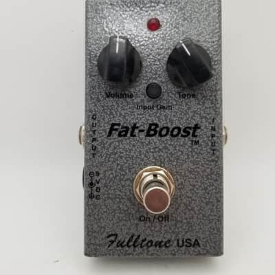 Fulltone Fat Boost V1 2000s - Silver X3951 image 1