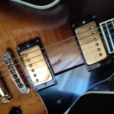 Aria Pro 2 II Les Paul Custom LC750 77-78 made in japan matsumoku rare transition model with case image 19