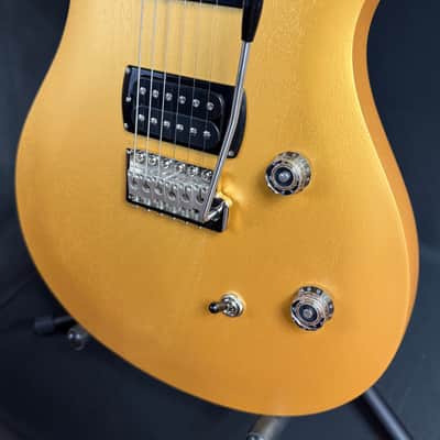 PRS SE CE 24 Standard Satin Electric Guitar Metallic Gold w/ Gig Bag image 8