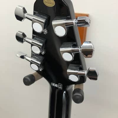 Harley Benton Victory-BK 2022 Gloss Black 2022 Flying V Style Guitar image 11