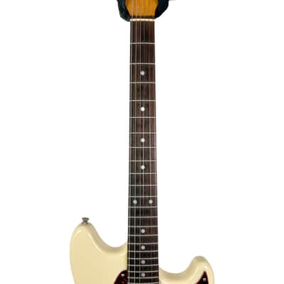 Immagine Fender Japan 66 Reissue Mustang 1999-2002 - Vintage White - 7