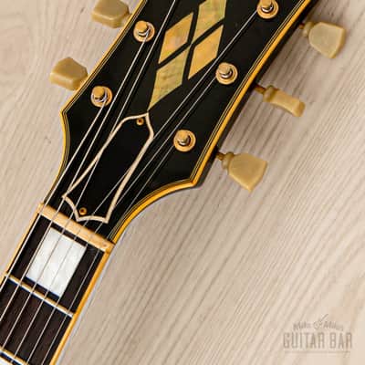 1984 Tokai Love Rock TLC60 Custom Black Beauty, '50s Spec w/ Mahogany Top, Japan image 4