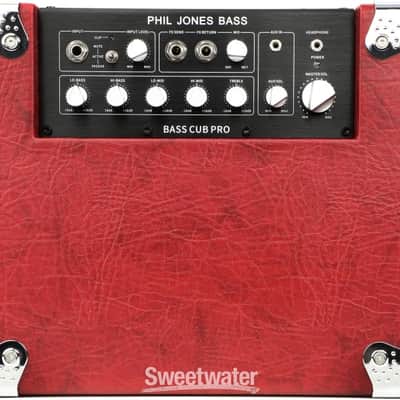Phil Jones Bass BG-120 Bass Cub Pro 2 x 5-inch 120-watt Bass Combo Amplifier - Red (BassCubProRDd1) image 6