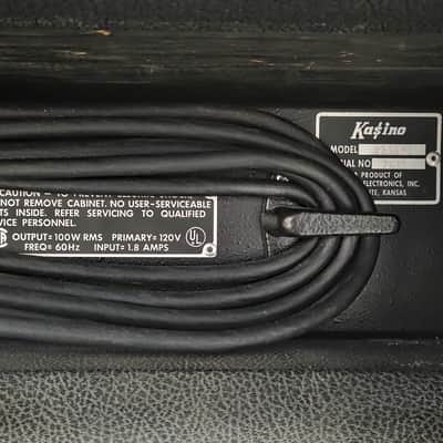 Vintage 1970s Kasino U-200/K-152 100-Watt 1x15" Bass Combo - Recently Serviced!! image 15