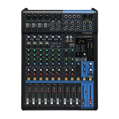 Yamaha MG12XU 12-Channel Analog Mixer with 6 Microphone Preamps, Digital Effects image 1