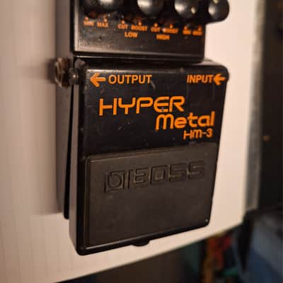 Boss HM-3 Hyper Metal Distortion 1993 - 1998 - Black image 12