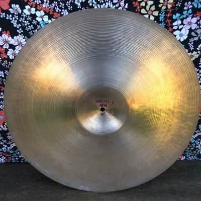 ZILDJIAN A 20” Rock Ride, 1960\70s. (15-C22\4AVAL) image 2
