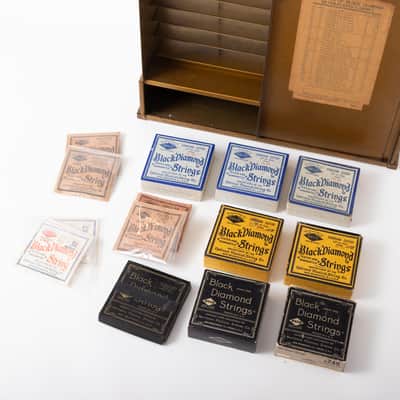 Black Diamond String Display 1940s-1950s - Vintage Guitar Store Memorabilia! image 10