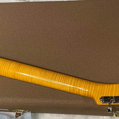 NEW! Fender Custom Shop Flamethrower Telecaster Custom - NOS - Modern Specs - Texas Special Pick-Ups - AAAA Flamed Neck -Seafoam Green - Authorized Dealer - 8lbs - G07232 image 12