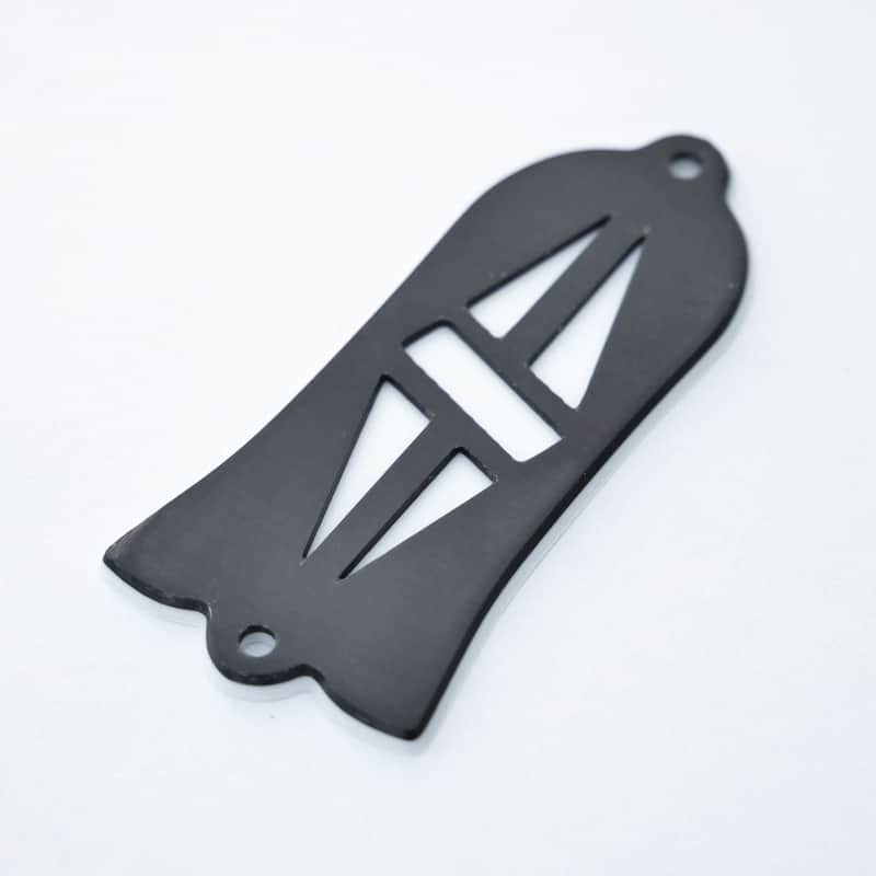 Custom Gibson Les Paul Truss Rod Cover - Gibson Split Diamond (Black & White) image 1