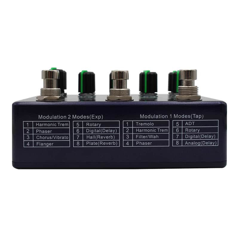 Demon Fx DemonFx Dual Mod Workstation Delay Reverb Tremolo Phaser