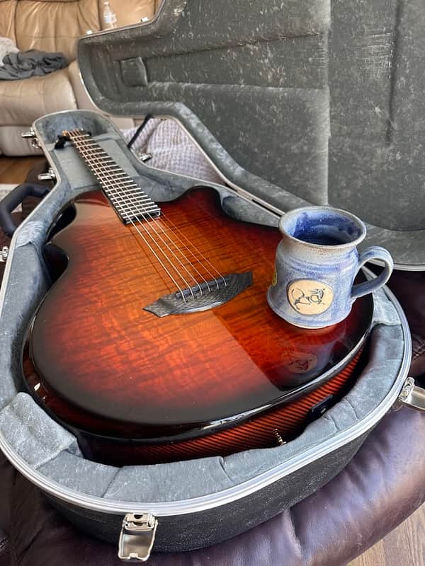 Emerald X30 27 inch scale length with HyVibe 2 2025 - Red Burst image 1