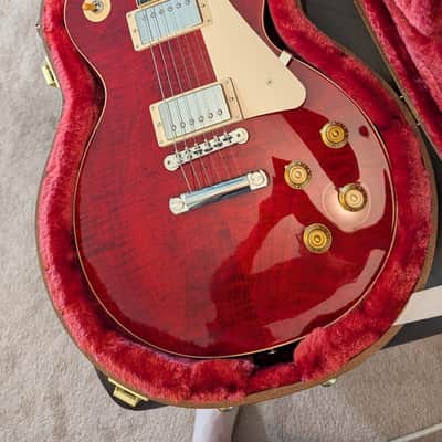 Gibson Les Paul standard 50s 2025 - Figured, Cherry red - 8lbs 15oz image 10