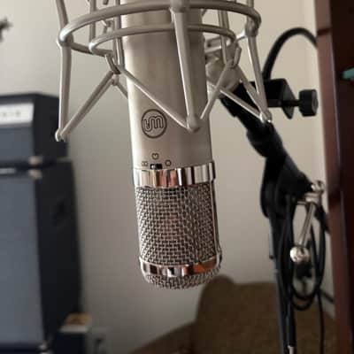 Warm Audio WA-47jr Large Diaphragm Multipattern FET Condenser Microphone 2018 - Present - Nickel image 2