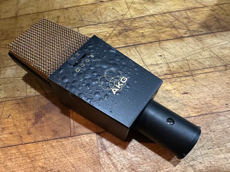 AKG C414 B ULS TLII Large Diaphragm Multipattern Condenser Microphone - Sounds Excellent! image 1