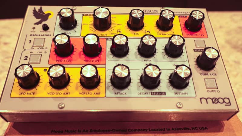 Moog Sirin Analog Messenger of Joy 2019 - Present - Silver