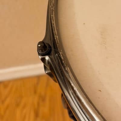 Mapex BPST4651LN Black Panther Machete 14x6.5" Steel Snare Drum 2010s - Brushed Nickel Over Steel image 8