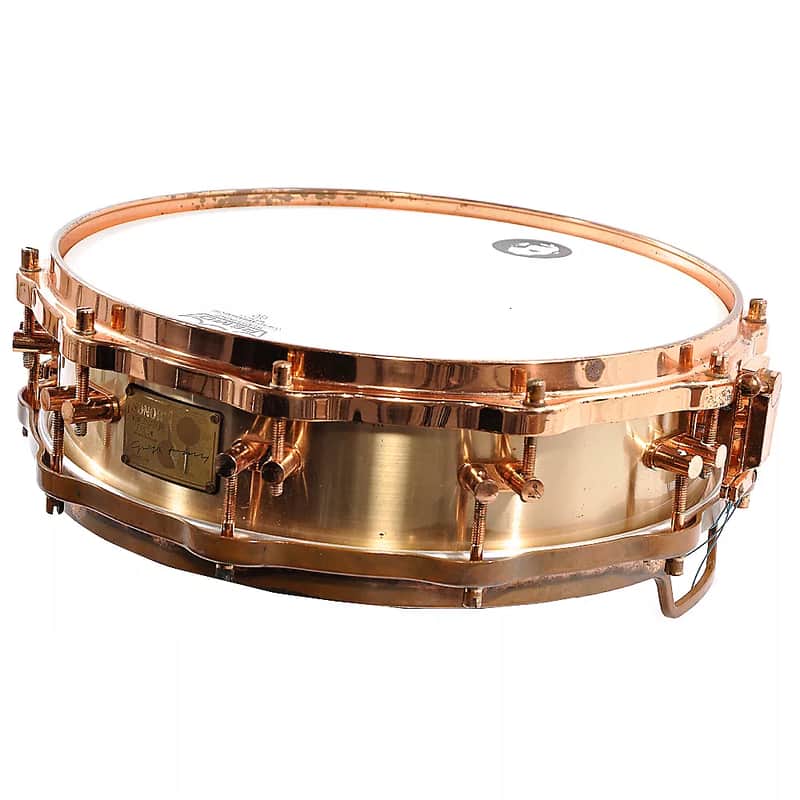 Sonor HLD-593 Signature 14x4" Cast Bronze Piccolo Snare Drum 1988 - 1995 image 2