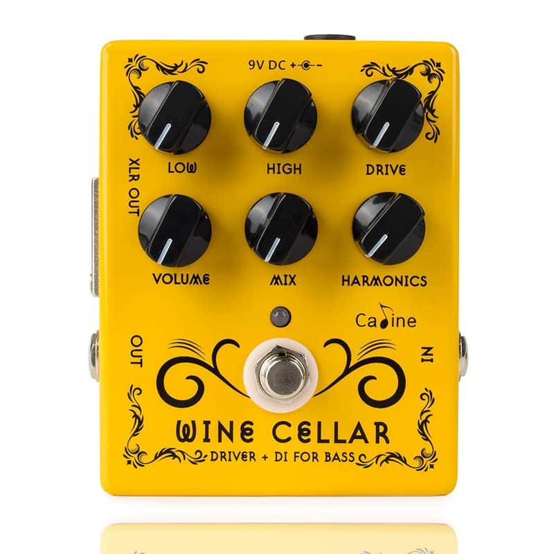 Caline CP-60 Wine Cellar Bass Driver Guitar Effects Pedal True Bypass (Price includes the import duty for US buyer) image 1