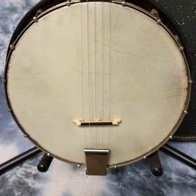Vintage 1952 Kay Model K-54 5 String Banjo New Strings Pro Setup NOS Soft Shell Case image 2