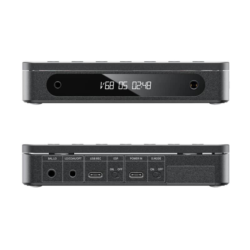 FiiO DM13 Multifunctional Portable Stereo CD Player with Long-Lasting Battery, Supports USB Ripping, Optical/coaxial/3.5mm/4.4mm outputs (Black Bluetooth) image 1