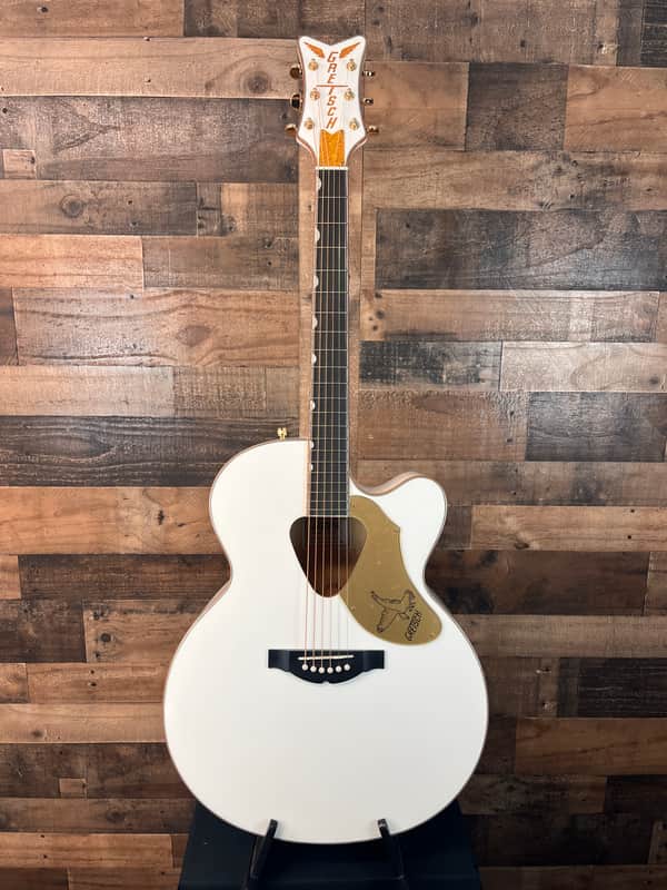 Gretsch G5022CWFE Rancher Falcon Jumbo Cutaway Acoustic-Electric Guitar - White, Free Ship, 656 image 1