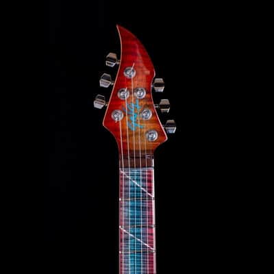 GNG Guitars by Giulio Negrini Morgoth - "Bleeding Nile" - Boutique Guitar Showcase Tour Instrument image 4