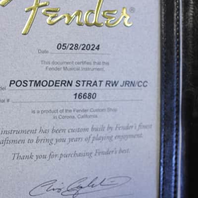 Fender Custom Shop Postmodern Stratocaster Journeyman Relic - Aged White Blonde image 13