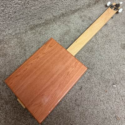 Cigar Box Fretless Electric Guitar image 6