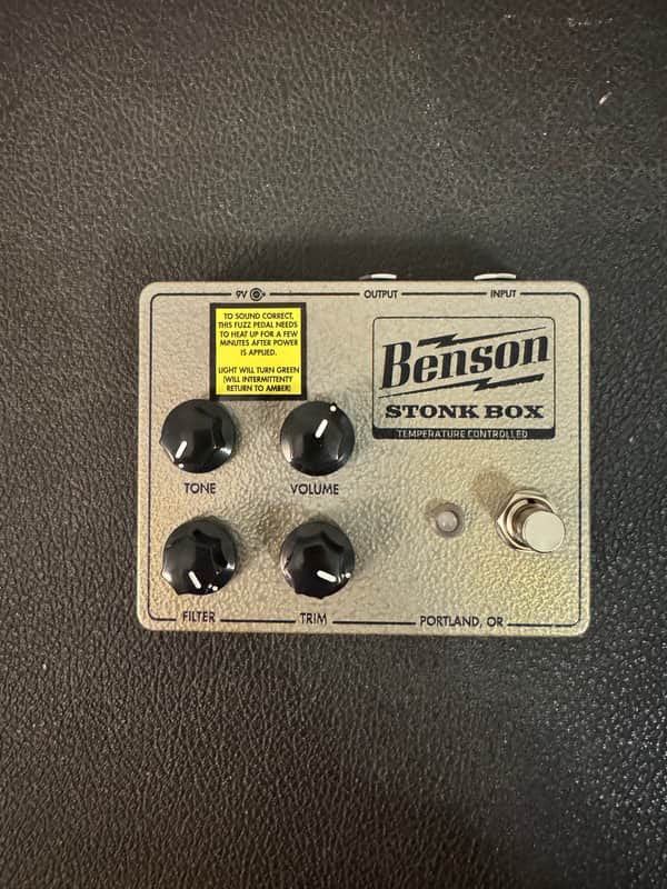 Benson Amps Stonk Box 2023 - Present - Silver image 1
