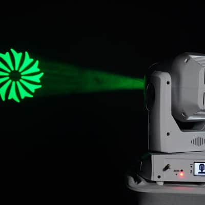 Rockville ROCK SPOT 260W White Moving Head Wireless DMX DJ Spot/Prism/Gobo Light image 7
