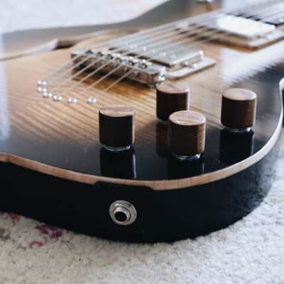 Luxe Procella - Tobacco Burst - Premium Handcrafted Semi-hollow Offset Guitar w/ Lambertones Pickups image 12