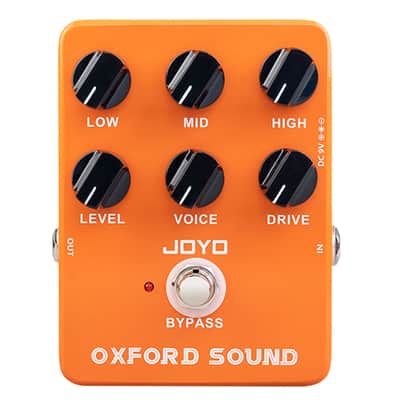 Joyo jf-22 Oxford Sound Clean Distortion Pedal Based on ORANGE Amp Free Shipment,price include the import duty for US buyer image 1