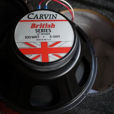 Carvin V212 2x12" Vertical Speaker Cabinet With Speakers Unknown Dark Gray image 5